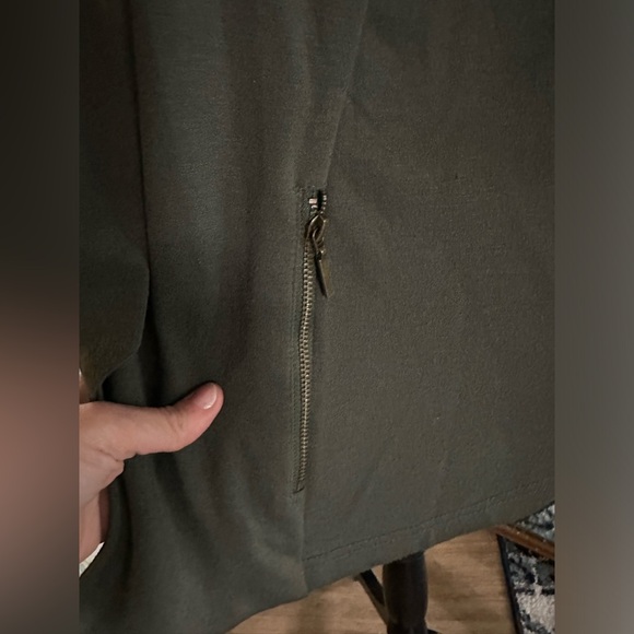 Tart Darcie Knit Green Blazer Size Medium - Picture 4 of 7